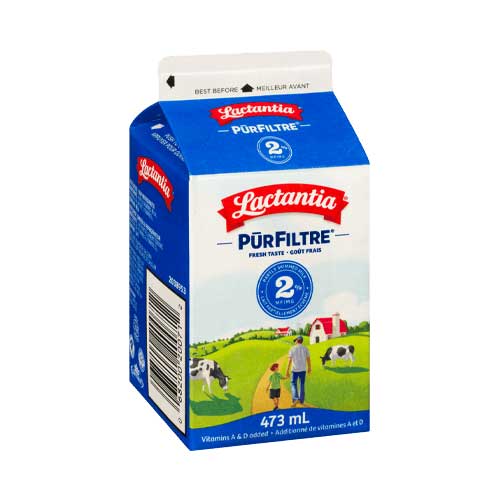 Lait Lactantia 2% 473 ml