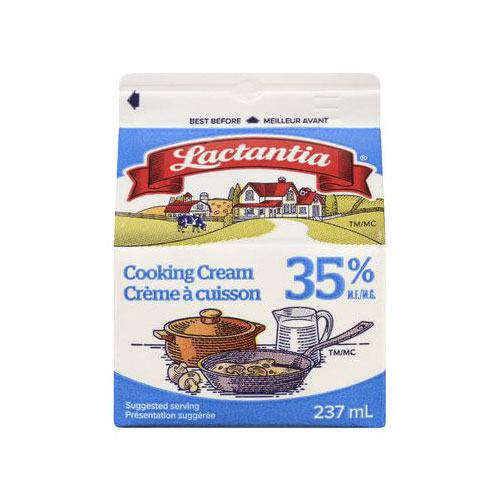 Crème Lactantia 35% à cuisson 237 ml