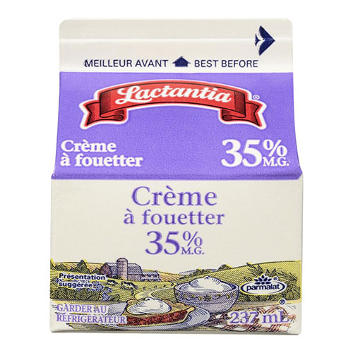 Crème Lactantia 35% à fouetter 237 ml