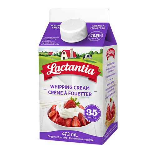 Crème Lactantia 35% à fouetter 473 ml