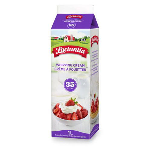 Crème Lactantia 35% à fouetter 1L