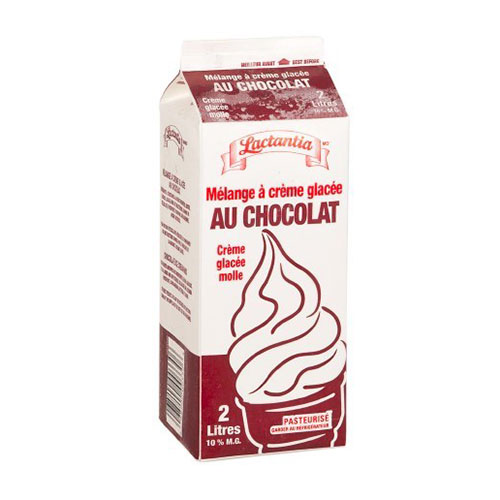 Mélange à crème glacée chocolat 2L