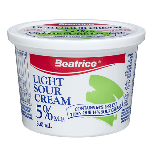 Crème sure Béatrice 5% 500 ml
