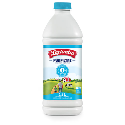 Lait Lactantia écrémé plastique 1.5L