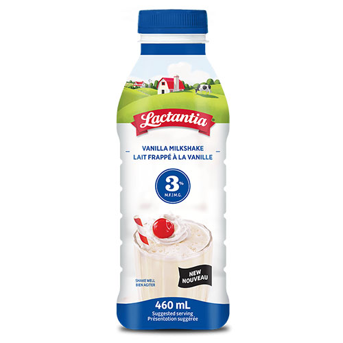 Lait frappé Lactantia vanille 460 ml