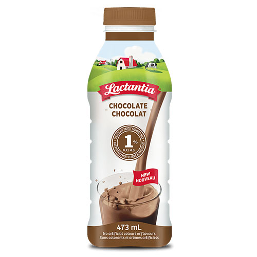Lait au chocolat Lactantia plastique 473 ml