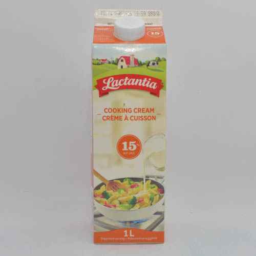 Crème Lactantia 15%  à cuisson 1L