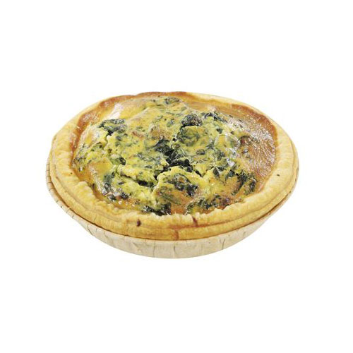 Quiche au fromage de chèvre et épinards   18x250gr