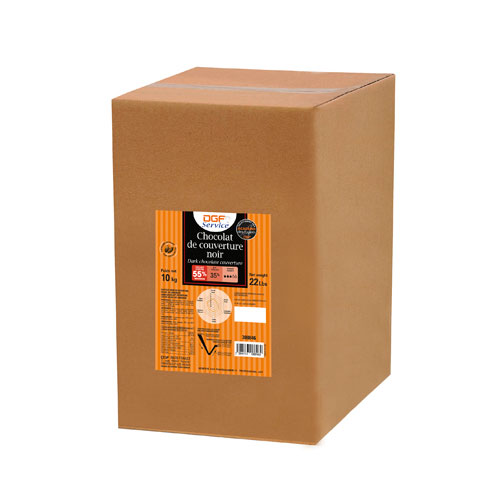 Chocolat couverture noir 55% 10kg