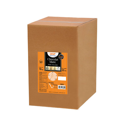 Chocolat blanc 30% 10kg