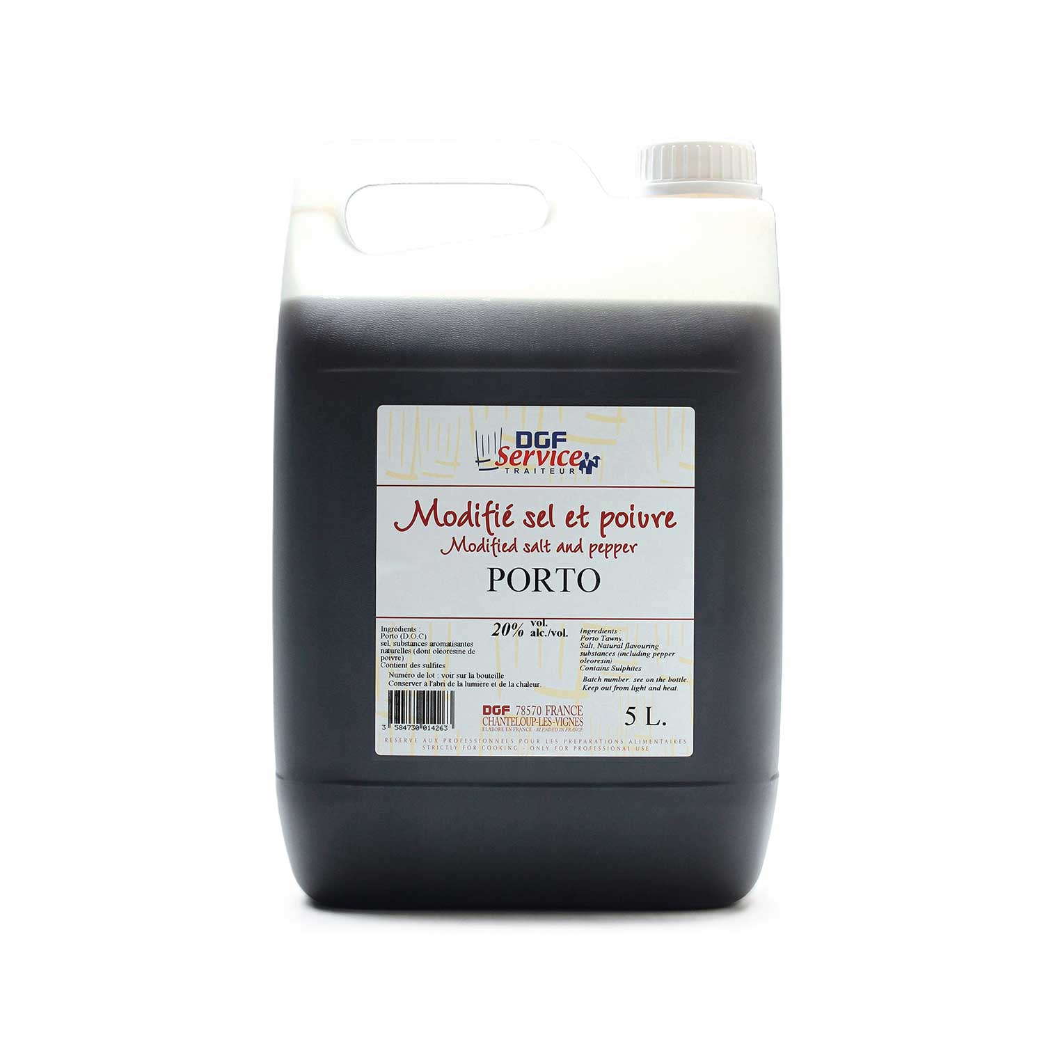 Porto sel et poivre 20% 5L