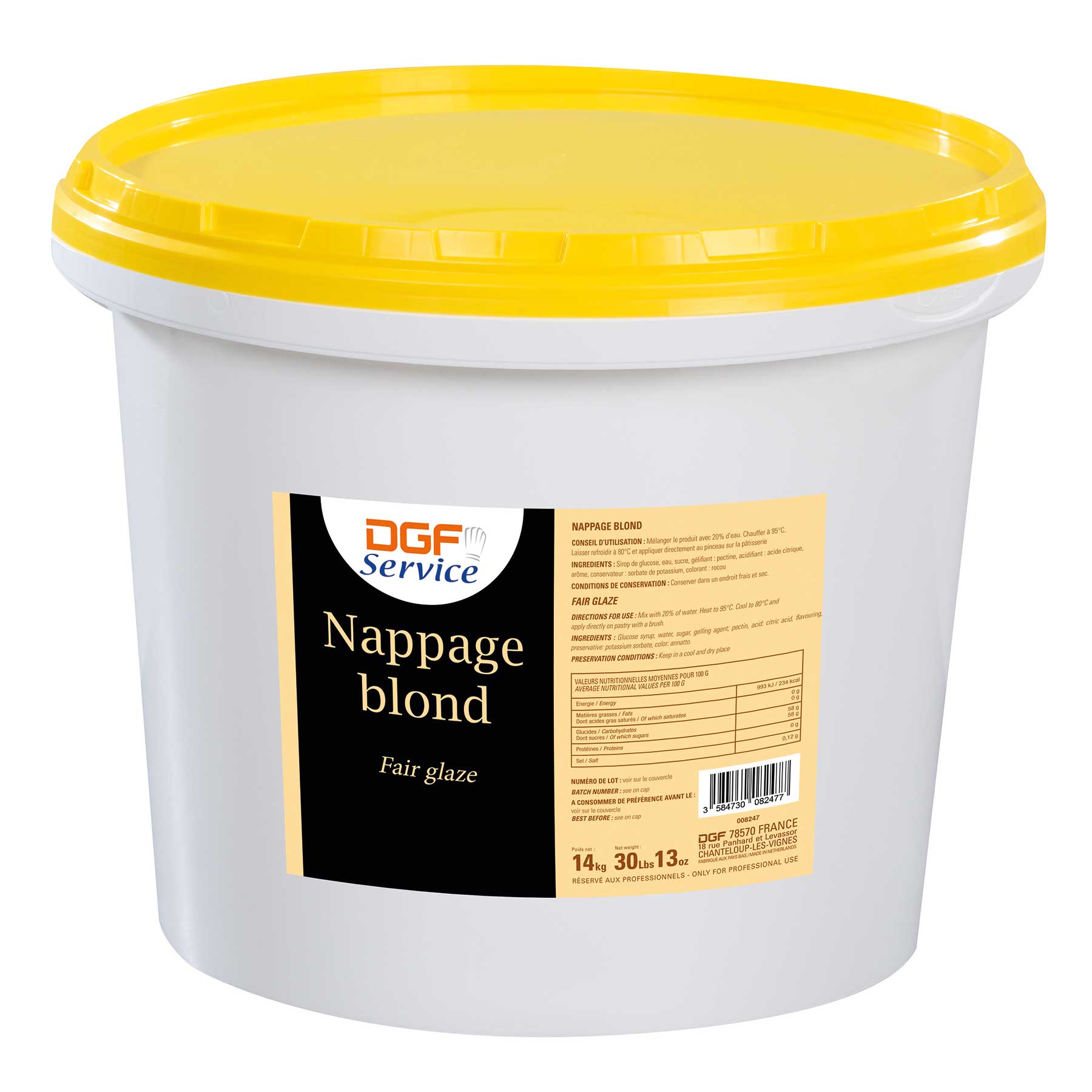Nappage blond - DGF Service  14kg