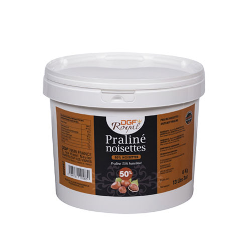 Praliné noisettes extra 50%  (DGF Royal)  6kg