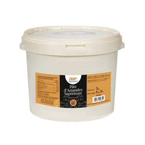 Pâte d'amande blanche 65% 3kg