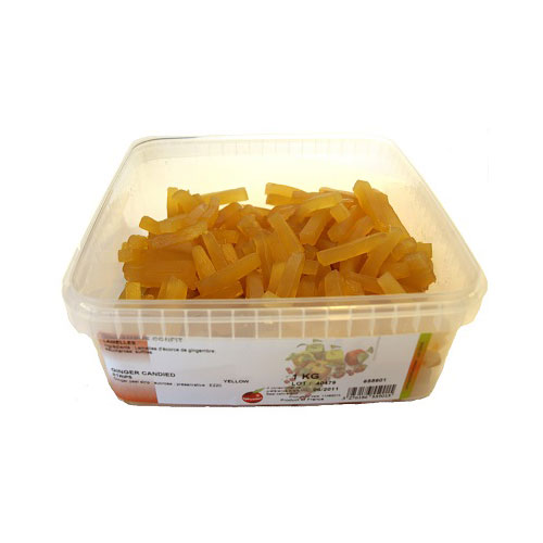 Aiguillettes de gingembre confites 1kg