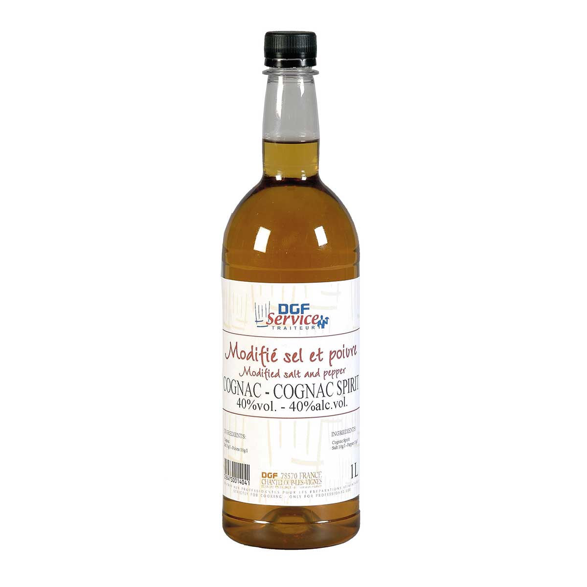 Cognac sel et poivre 40% 1L