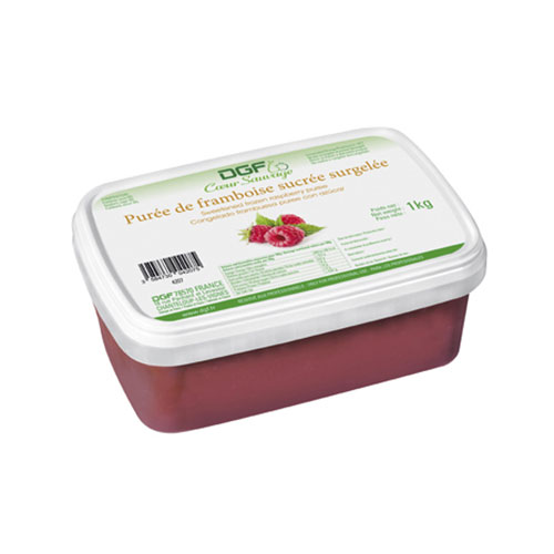 Purée de framboise (surgelée)  6x1kg