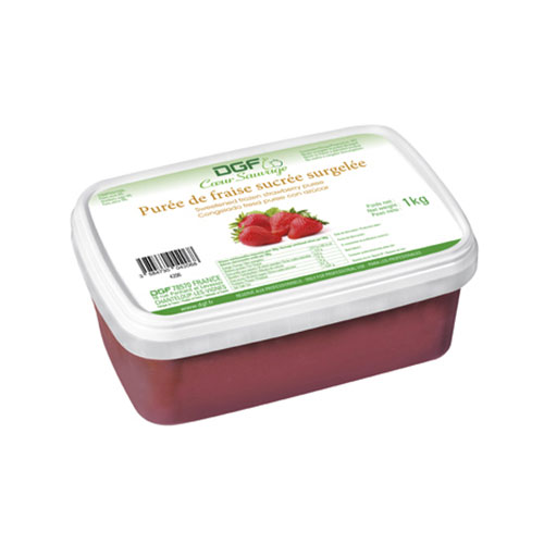 Purée de fraise (surgelée)  6x1kg