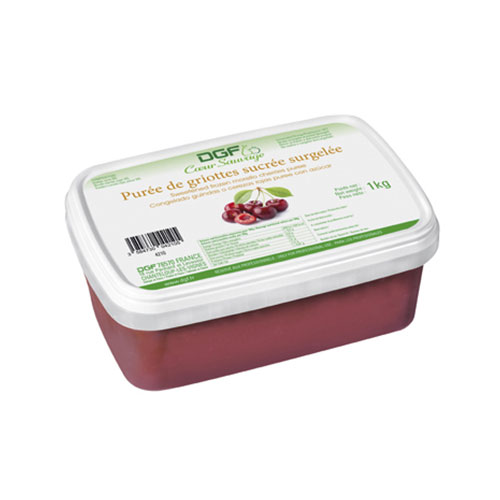 Purée de griottes (surgelée)  6x1kg
