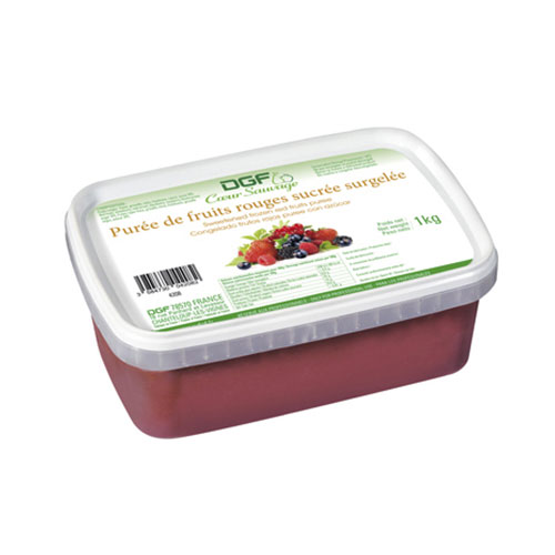 Purée de fruits rouges (surgelé)  6x1kg