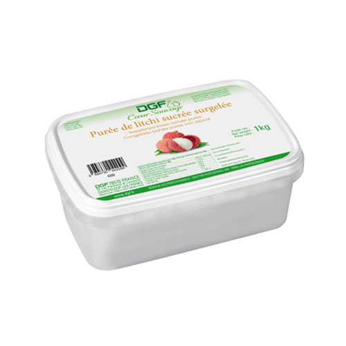 Purée de litchi (surgelée)  6x1kg