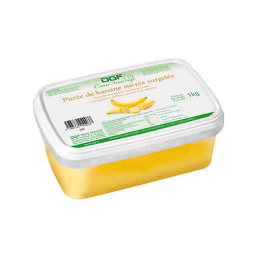 Purée de banane (surgelée)  6x1kg