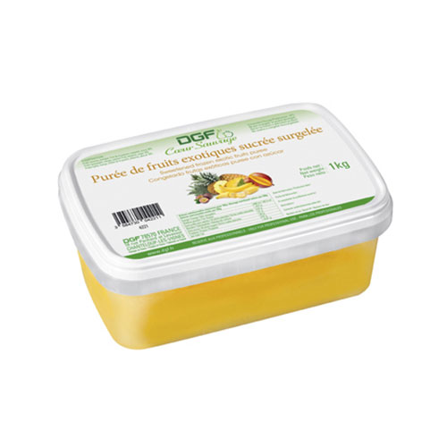 Purée de fruits exotiques (surgelée)  6x1kg