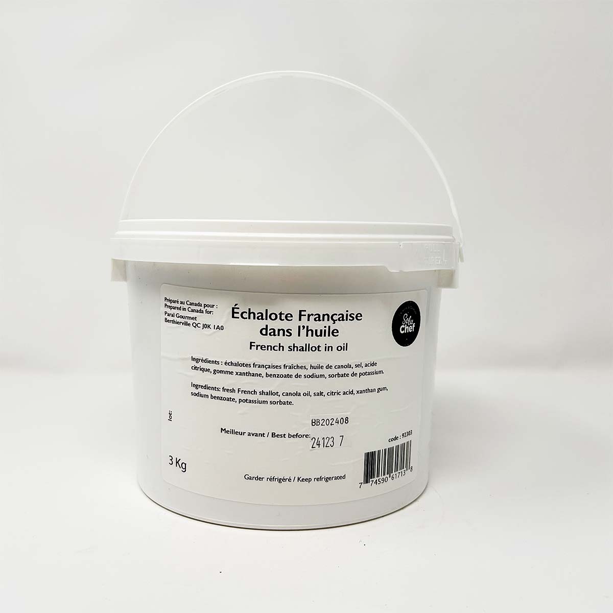 Échalotes Françaises en pâte 3kg