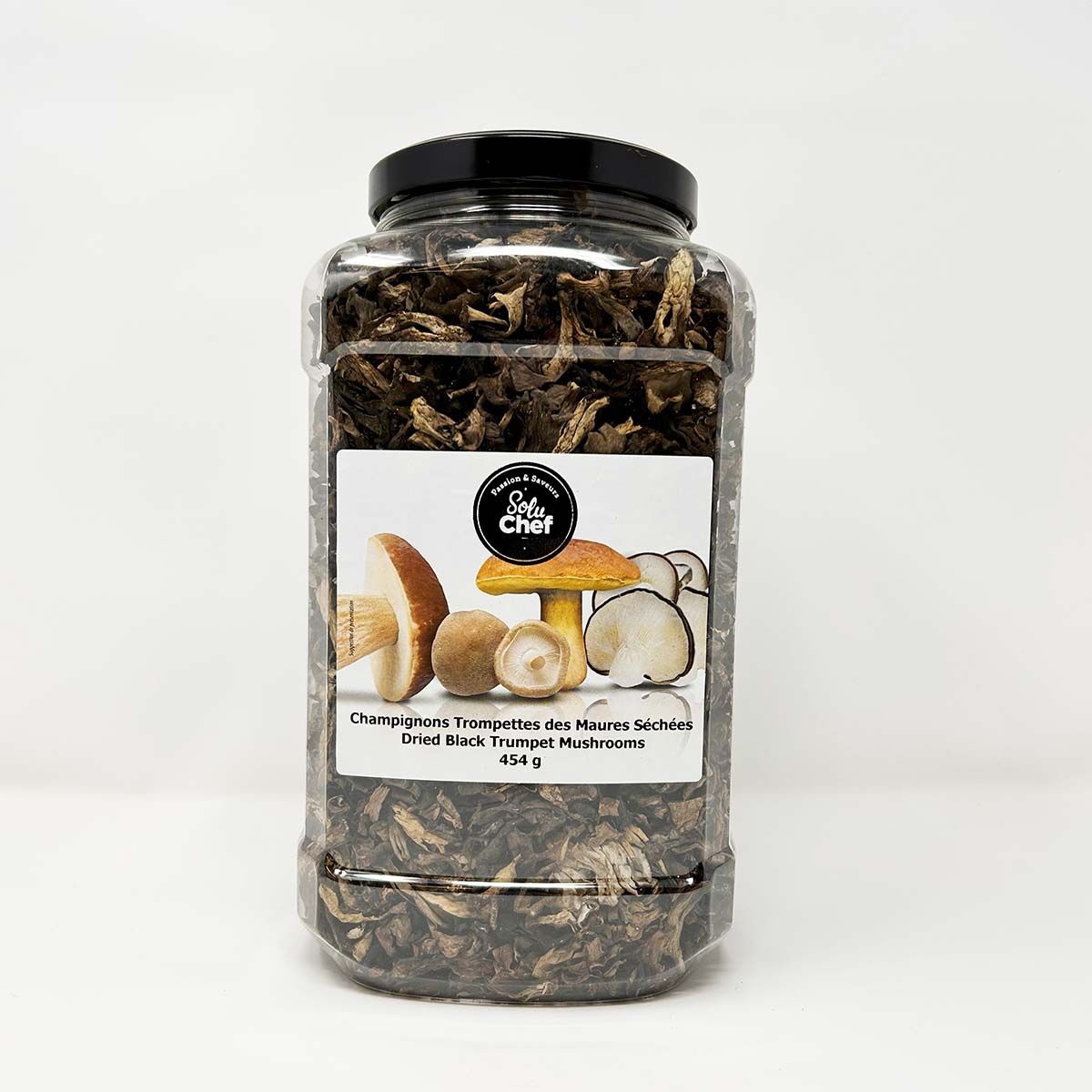 Champignon séché trompettes des Maures 454gr