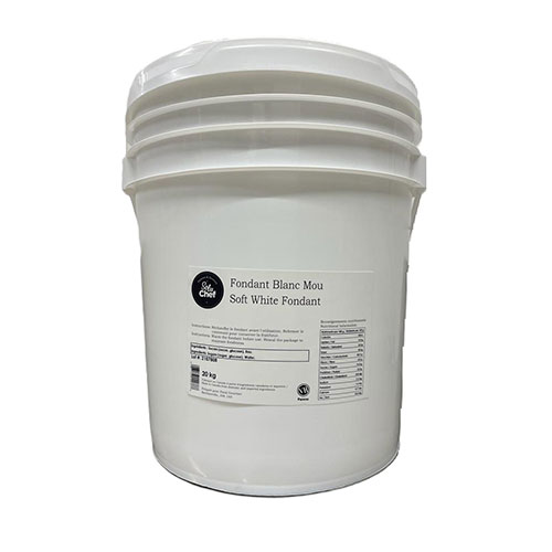 Fondant blanc mou 20kg