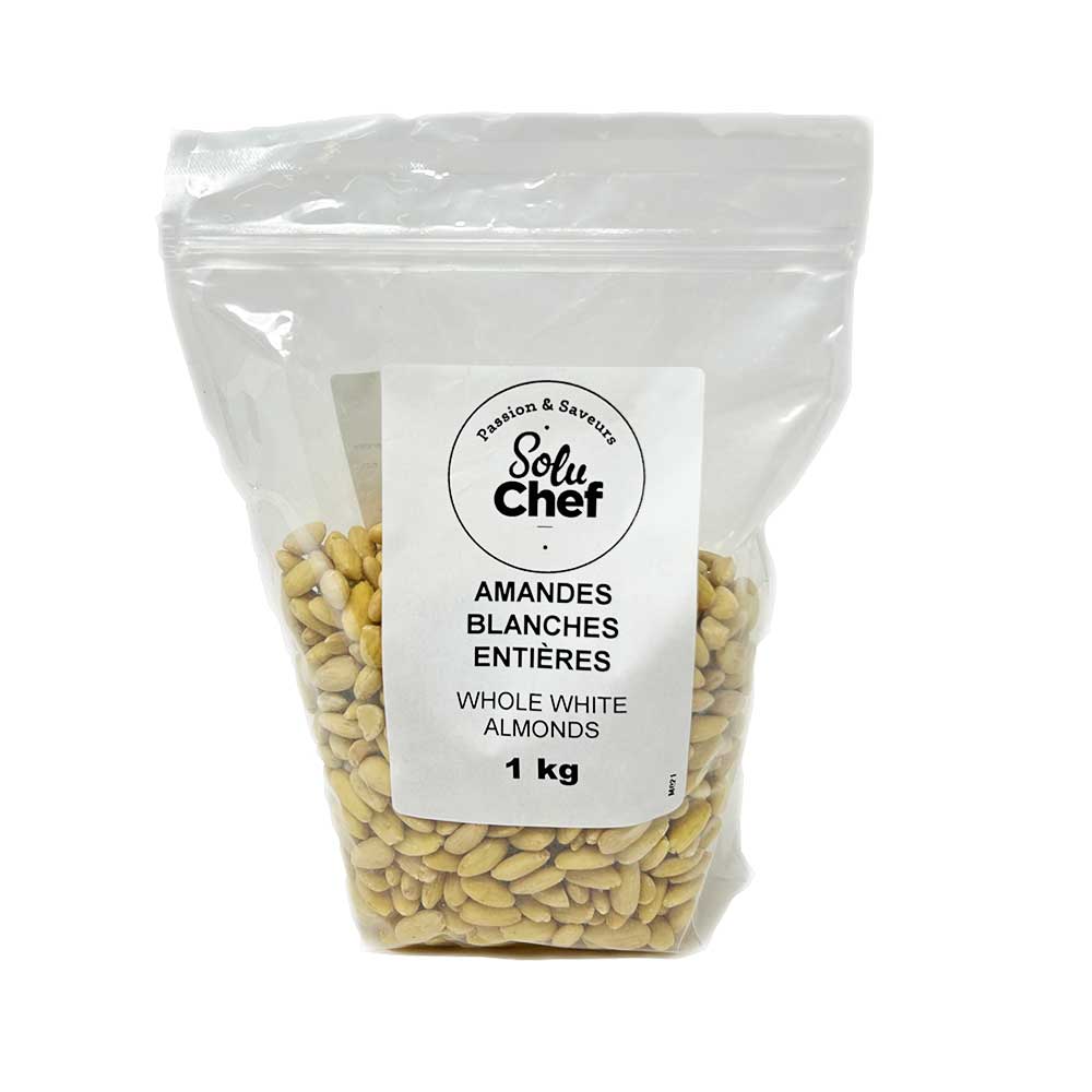 Amandes blanches entières 1kg