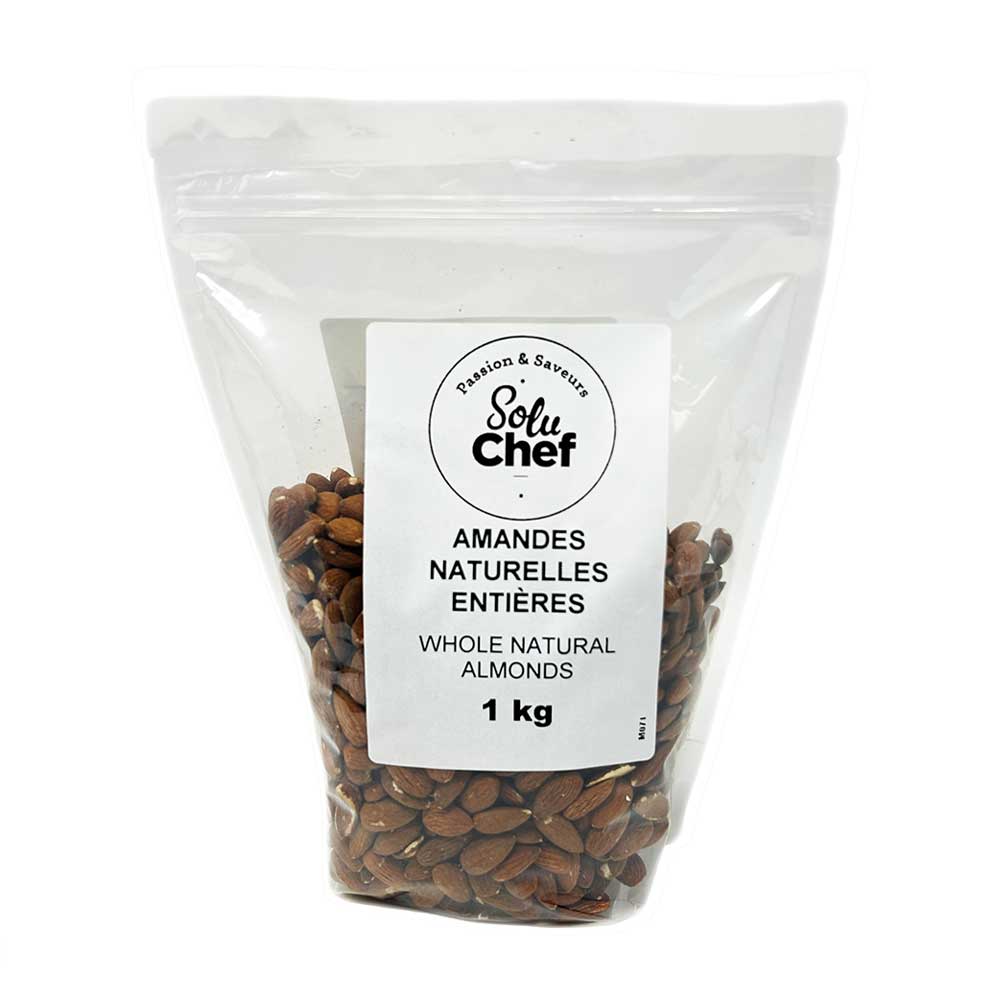 Amandes naturelles entières 1kg
