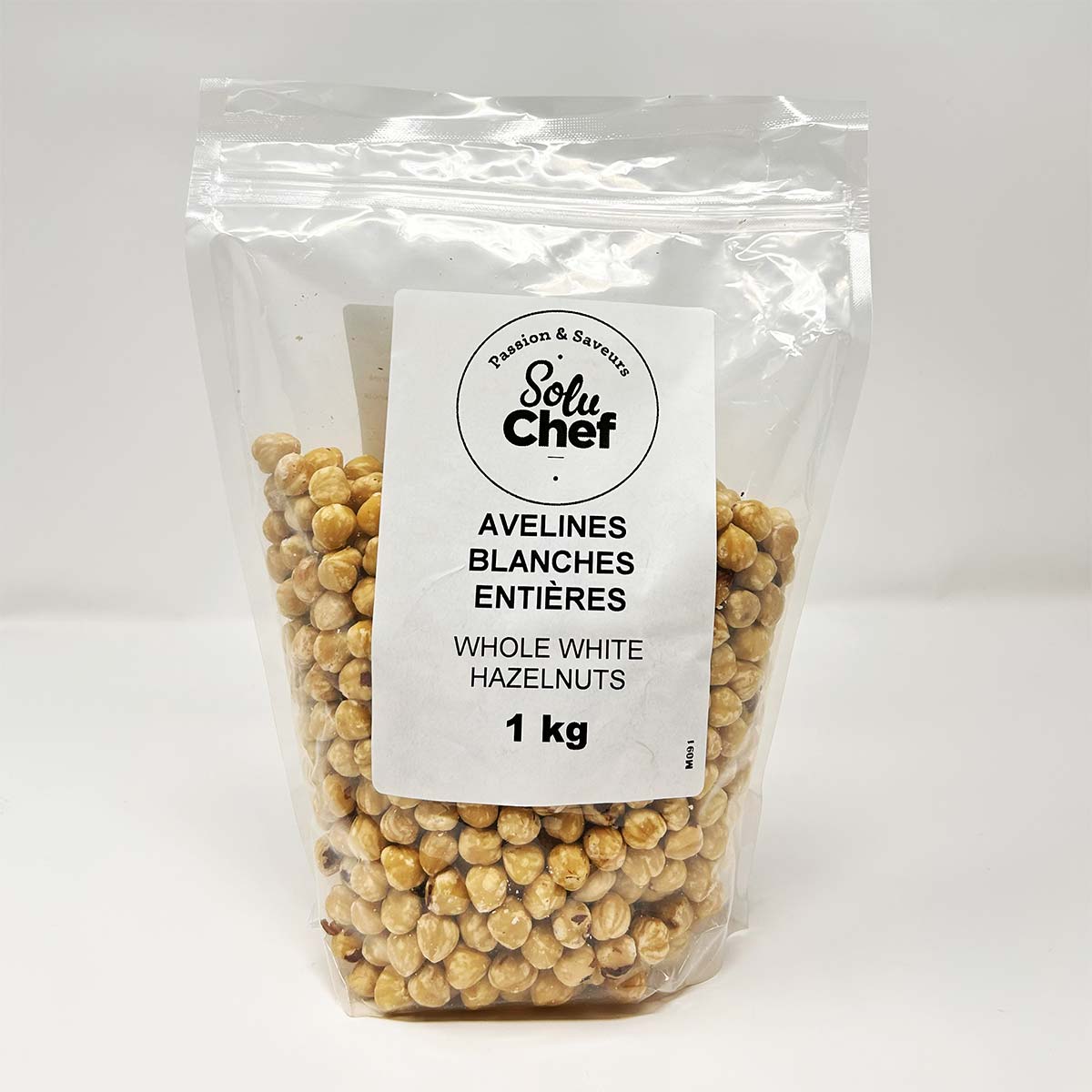 Noisettes blanches entières 1kg