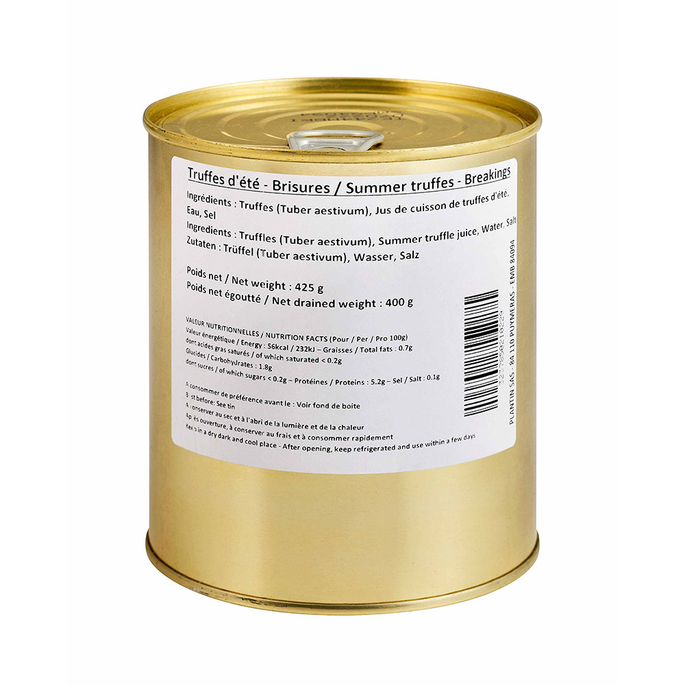 Brisures de truffes d'été 425gr