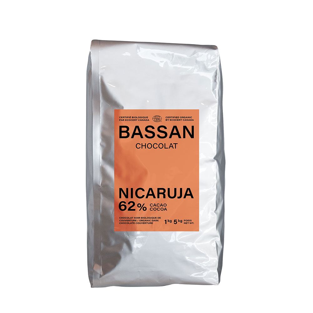 Nicaruja- Chocolat noir 62% bio 1kg