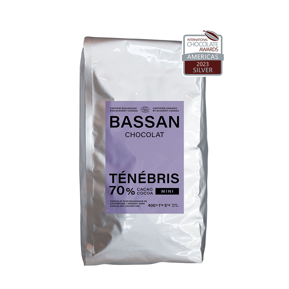 Ténébris mini pastilles- Chocolat noir 70% bio 400g