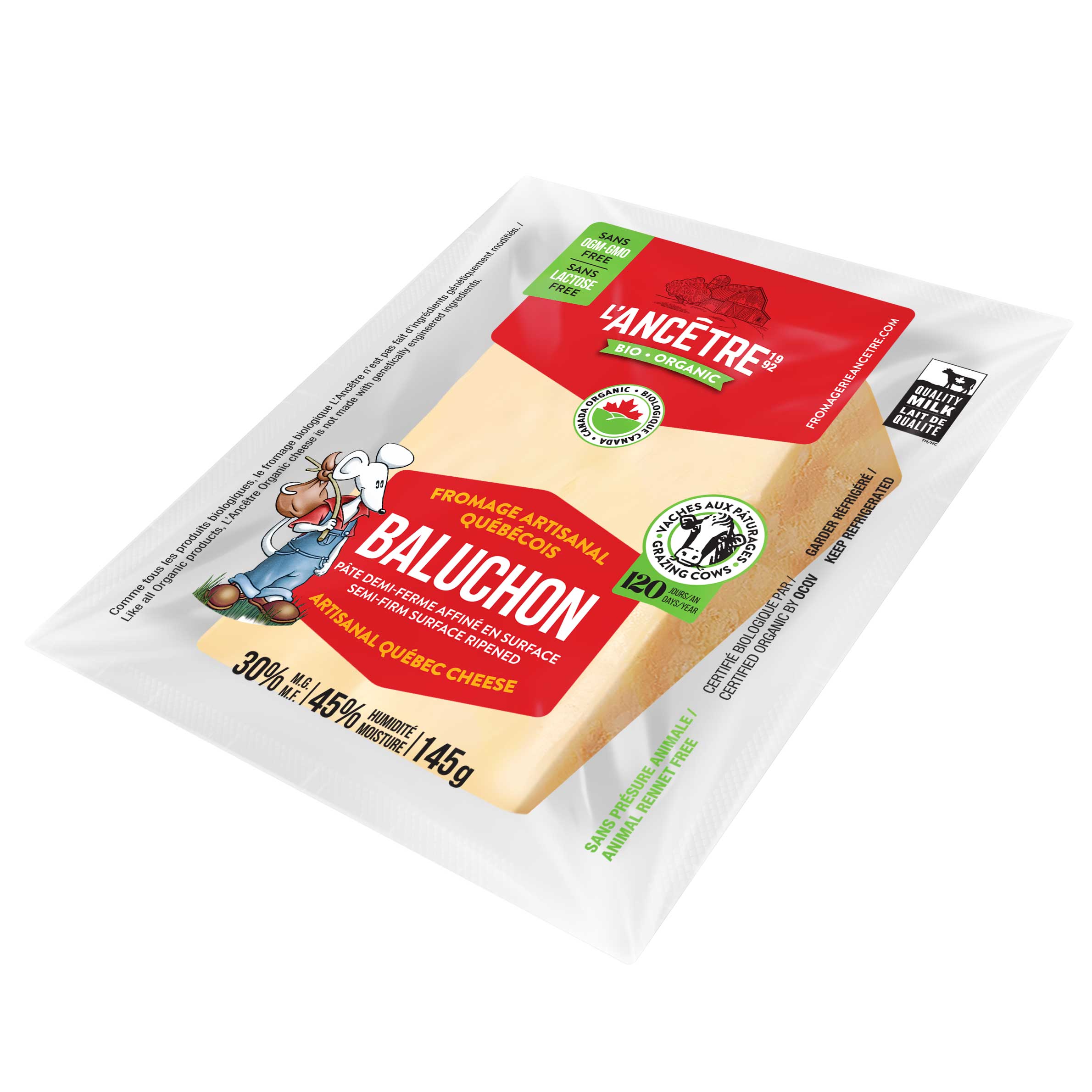 Baluchon bio l'Ancêtre 8x145g