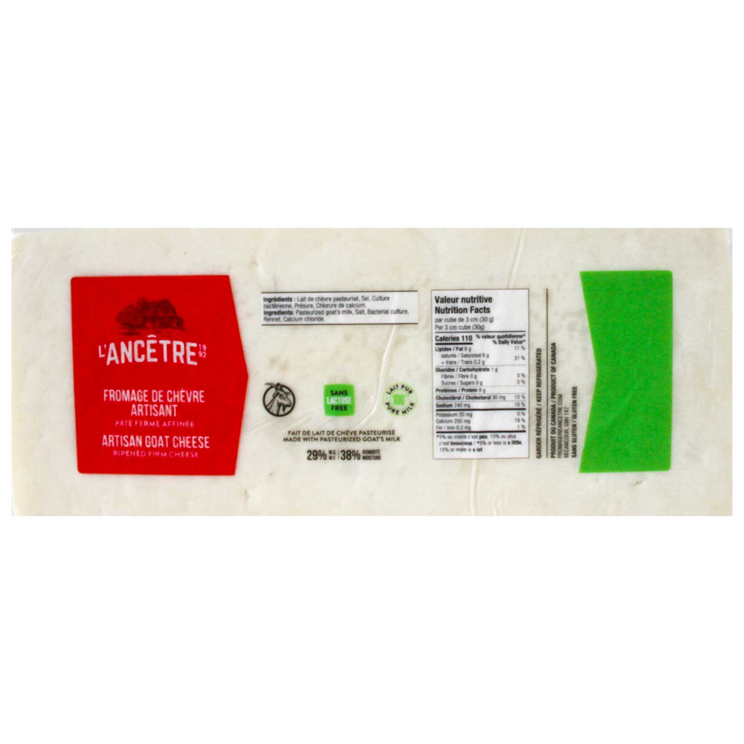 Chèvre artisan l'Ancêtre 2kg (PV)