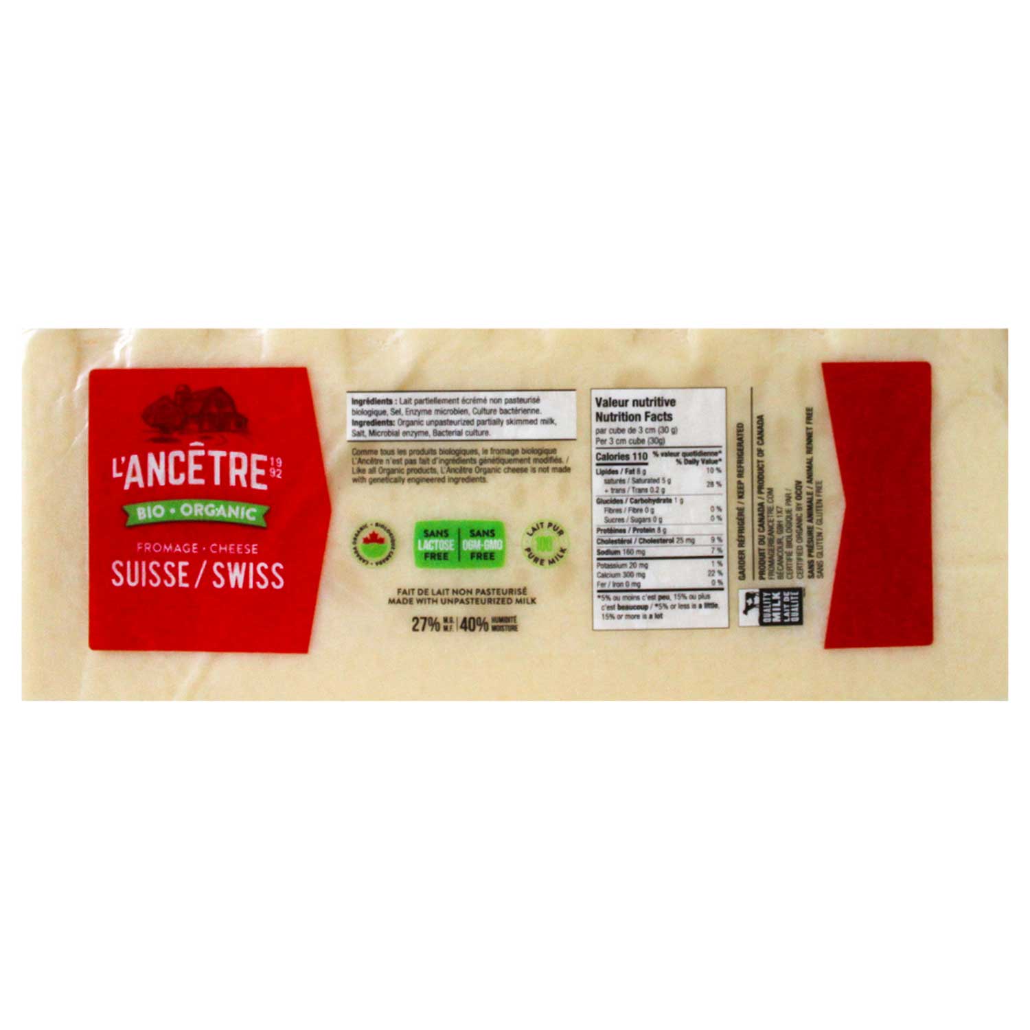 Suisse bio l'Ancêtre 2kg (PV)