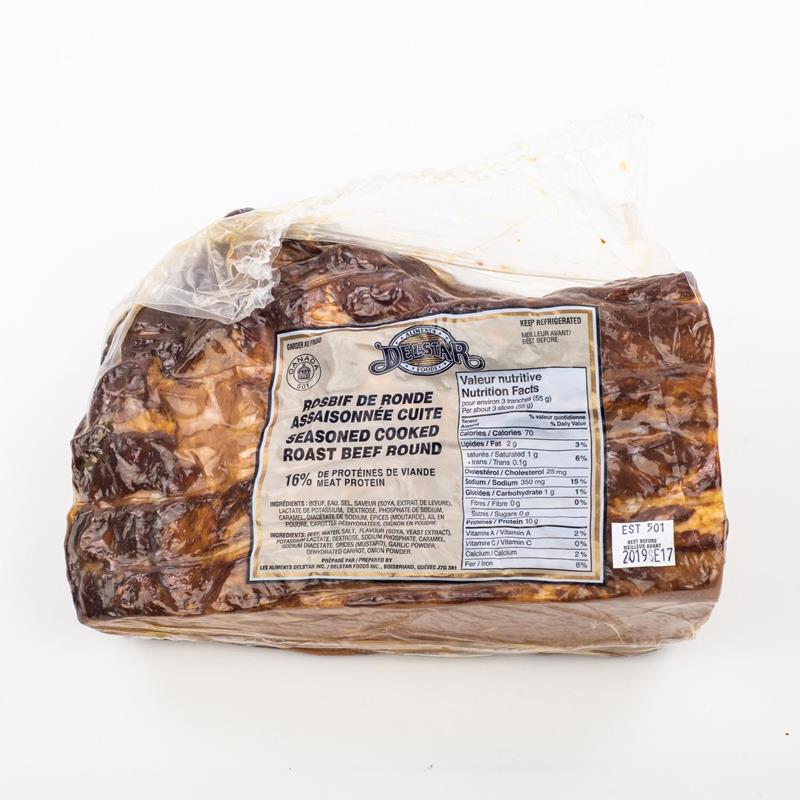 Rôti de boeuf cuit virginia/delstar