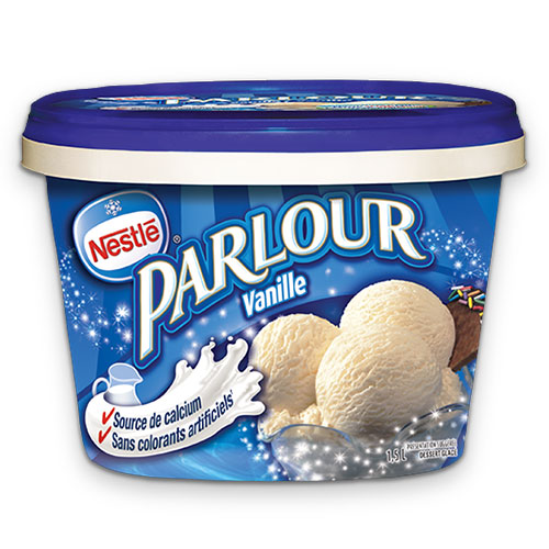 Crème glacée Parlour Vanille 4x1.5L