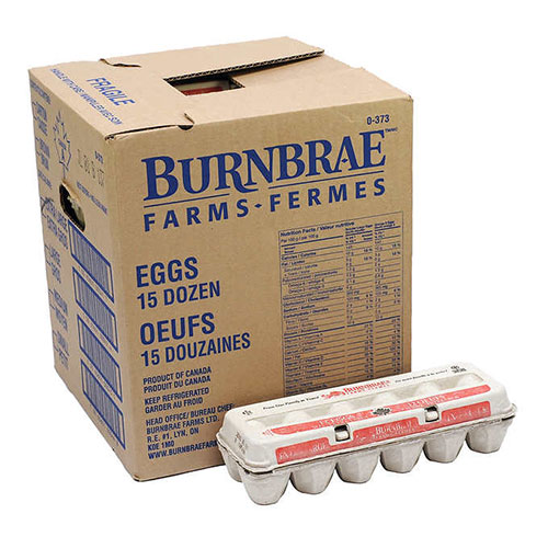 Oeufs gros en douzaines