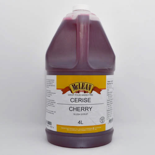 Sirop pour barbotine à la cerise