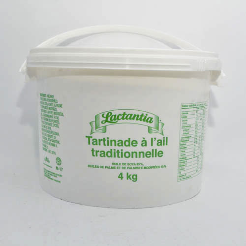 Margarine à l'ail Lactantia chaudière 4 kg