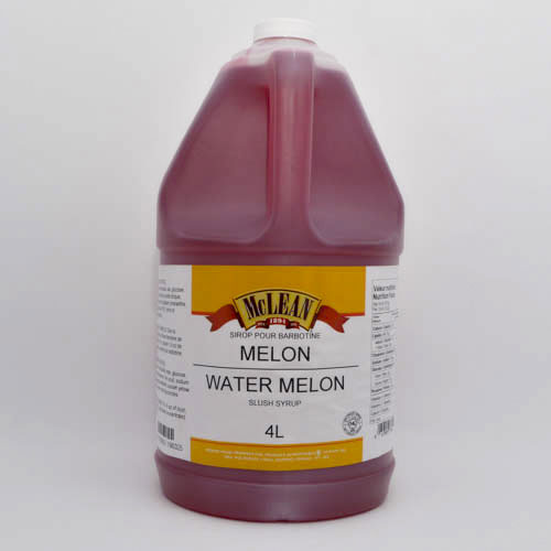 Sirop pour barbotine au melon d'eau