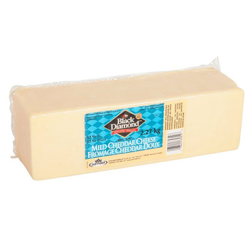 Cheddar Black Diamond bloc blanc 2.27 kg