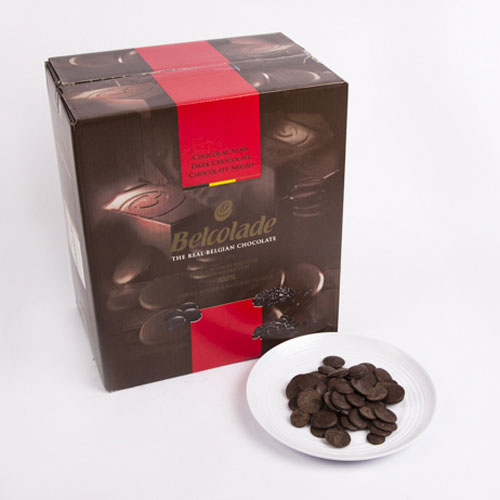 Pastilles chocolat noir Belco-Ice 2x4kg