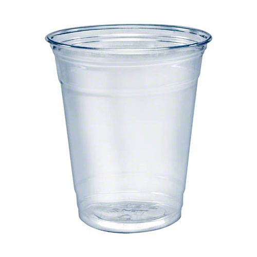Verre en Pet clair 12 oz 1000un