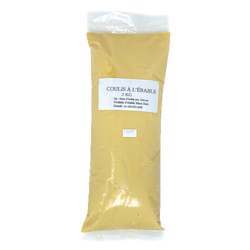 Beurre d'érable pur 4 x 2 kg