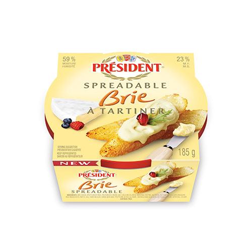 Brie à tartiner Président 185g